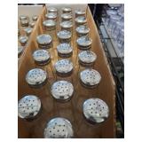 Glass Shakers with Metal Lids