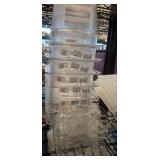 Clear Cambro Food Storage Lids and Containers