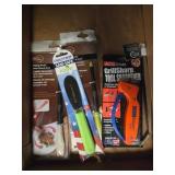Kitchen Tools Set: Brush, Spreader, Sharpener