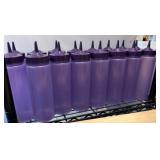 Purple 24 oz Squeeze Bottles