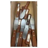 Wood-Handled Sandwich Spreaders