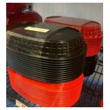 Plastic Oval Food Baskets, New