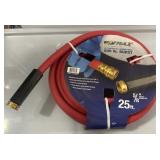 25-Ft 5/8-Inch Hot Water Rubber Hose