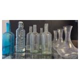 Glass Bottles and Decanters
