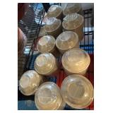 Stack of Small White Bowls