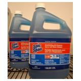 2 One Gallon Jugs of Spic and Span Disinfecting Al
