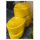 Yellow Oval Baskets, 9ï¿½ï¿½x6ï¿½ï¿½x2ï¿½ï¿½