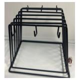 Vinyl-Coated 6-Slot Cutting Board Rack