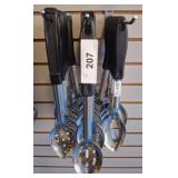 Winco 13-Inch Perforated Serving Spoons