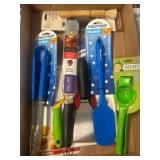 Kitchen Utensil Collection with Tools and Brush