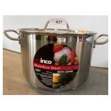 Winco Stainless Steel Stock Pot with Cover