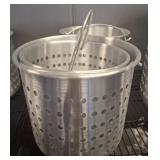 Aluminum Perforated Boiling Basket with Handle