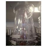 Clear Plastic Measuring Containers with Lids