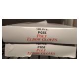 100-Count Cellucap Poly Elbow Gloves Boxes