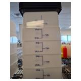 4 Cambro Food Storage Containers