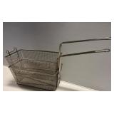 Two Stainless Steel Fry Baskets