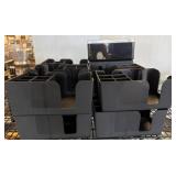 Black Plastic Bar Organizers,