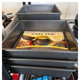 Winco 8-Inch Heavy-Duty Cake Pans