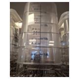 Clear Food Storage Containers, 18 Qt