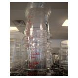 Clear Polycarbonate Measuring Containers