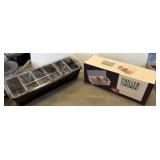 Chiller Condiment Holders , BPA-Free Plastic