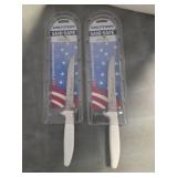 Dexter Sani-Safe 6-inch Scalloped Utility Knives