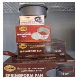 Springform Pans and Offset Spatula