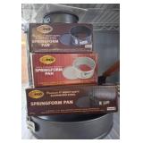 Springform Cake Pans, Aluminized Steel