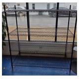 Black Wire 3-Shelf Storage Rack, 5ï¿½ x 2ï¿½ x 64ï¿½ï¿½