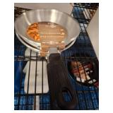 8-Inch Aluminum Fry Pan with Natural Finish