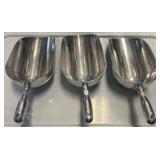 Winco 85oz Aluminum Scoops
