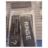 Informational Plastic Signage