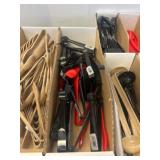 Plastic Salad Tongs, 6 Inches