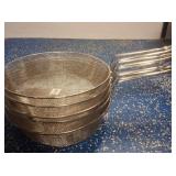 4 Wire Mesh Culinary Baskets