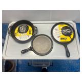 Lodge Cast Iron Cookware Set ï¿½ Griddle & Skillets
