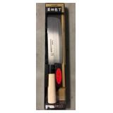 6-Inch Nakiri Knife with Magnolia Wood Handle