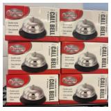 Chrome Finish Call Bell, 4-Inch Diameter