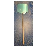 16-Inch Aluminum Pizza Peel with Wood Handle 54in