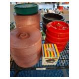 Tortilla Servers and Salsa Bowls Lot