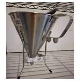 Winco Stainless Steel Funnel SF-7 with Nozzles