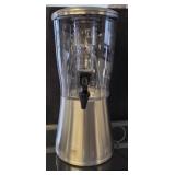 TableCraft Beverage Dispenser, Stainless Steel Bas