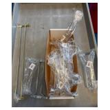 Chrome Glass Hanging Rack Assortment