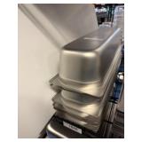 Winco Half-Long Steam Pan, 4-Inch Depth