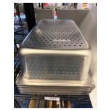 Winco 1/1 Perforated Steam Pan, 6-Inch Depth