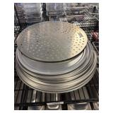 Winco 16-Inch Aluminum Pizza Trays