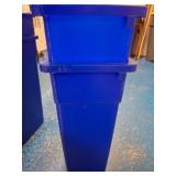 2 Blue Recycling Bins
