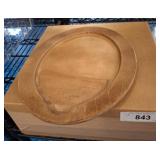 Lodge Oval Wood Underliners, Set of 6