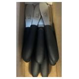 New Winco TKP-31 Knives with Black Handles