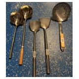 Serving Ladles and Slotted Spoon