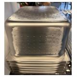 Winco Stainless Steel Perforated Steam Pans